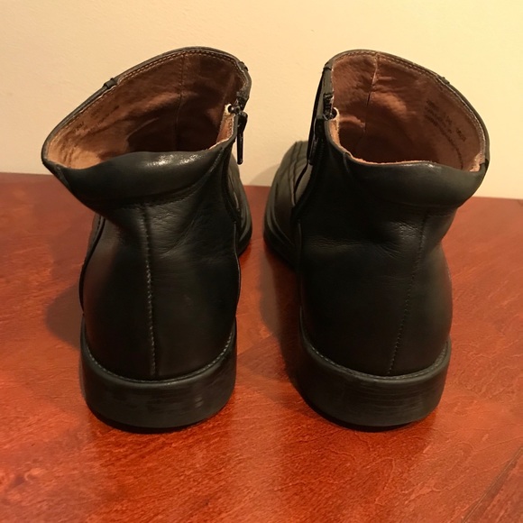 Mens Sz 9.5 Bostonian Current Black Boots main image 7